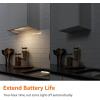 imageAmazon Basics LED Stick On Lights Battery Operated Wireless 65 Lumens Portable Light Under Cabinet Lighting Closet Kitchen 2 Pack WhiteLight Bar