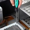 imageAmazon Basics Magnetic Screwdrivers Set Includes Phillips Slotted Torx Square and Stubby Screwdrivers 12Piece Hand Tools Set TurquoiseTurquoise
