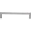 imageAmazon Basics Modern Square Cabinet Pull Handle 539inch Length 5inch Hole Center Golden Champagne 10packSatin Nickel