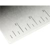 imageAmazon Basics MultiPurpose Stainless Steel ScraperChopper with Contoured Grip 6quot Black Silver