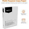 imageAmazon Basics Multipurpose Copy Printer Paper 20 lb 85 x 11 Inches 3 Reams 1500 Sheets 92 Bright White3 Reams  1500 Sheets