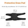 imageAmazon Basics P2DFT0241 Overunder Knee Pads 85quot One Size 1 pair 2 Count Black Previously AmazonCommercial brand1 Pair