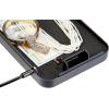 imageAmazon Basics Portable Security Case Lock Box Safe Small Lock Box with Code for College Dorm Room Home Combination Lock XL BlackXL