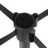 imageAmazon Basics Premium Crowd Control Stanchions with Easy Assembly 65 foot Sturdy Retractable Belts Black Pack of 2