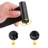 imageAmazon Basics Premium Crowd Control Stanchions with Easy Assembly 65 foot Sturdy Retractable Belts Black Pack of 2