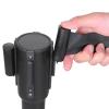imageAmazon Basics Premium Crowd Control Stanchions with Easy Assembly 65 foot Sturdy Retractable Belts Black Pack of 2