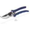imageAmazon Basics Professional Hand Pruners Pruning Shears for gardening 7inch Steel Bypass Garden Scissors Blue8inch