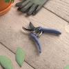 imageAmazon Basics Professional Hand Pruners Pruning Shears for gardening 7inch Steel Bypass Garden Scissors Blue8inch