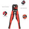 imageAmazon Basics Professional SelfAdjusting Wire Strippers and Crimper Tool BlackRed