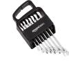 imageAmazon Basics Ratcheting Combination Wrench Set  Metric 7PieceChrome