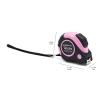 imageAmazon Basics Retractable Tape Measure with Push Button Easy to Use 16 Feet PinkPink