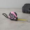 imageAmazon Basics Retractable Tape Measure with Push Button Easy to Use 16 Feet PinkPink