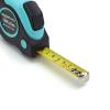 imageAmazon Basics Retractable Tape Measure with Push Button Easy to Use 16 Feet PinkTurquoise
