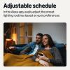 imageAmazon Basics Smart A19 LED Light Bulb Color Changing 9W 60W Equivalent 800LM Works with Alexa Only 24 GHz WiFi No Hub Required 1 PackTunable White With Adjustable Schedule