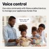 imageAmazon Basics Smart Plug Works with Alexa Only 24 GHz WiFi No Hub Required 4Pack White4 Pack