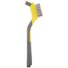imageAmazon Basics Stainless Steel Mini Brushes Soft Grip 3Pack GreyYellow