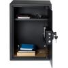 imageAmazon Basics Steel Home Security Electronic Safe with Programmable Keypad Lock for Documents Jewelry Valuables 18 Cubic Feet Black 138quotW x 13quotD x 197quotH18 Cubic Feet