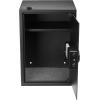 imageAmazon Basics Steel Home Security Electronic Safe with Programmable Keypad Lock for Documents Jewelry Valuables 18 Cubic Feet Black 138quotW x 13quotD x 197quotH18 Cubic Feet