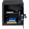 imageAmazon Basics Steel Home Security Electronic Safe with Programmable Keypad Lock for Documents Jewelry Valuables 18 Cubic Feet Black 138quotW x 13quotD x 197quotH12 Cubic Feet