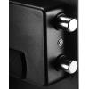 imageAmazon Basics Steel Home Security Electronic Safe with Programmable Keypad Lock for Documents Jewelry Valuables 18 Cubic Feet Black 138quotW x 13quotD x 197quotH18 Cubic Feet