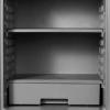 imageAmazon Basics Steel Security Safe and Lock Box with Programmable Electronic Keypad for Valuables Cash Jewelry Documents Black 1 Cubic Foot 169x146x91inches WxDxHFireproof and Waterproof  213 cubic feet