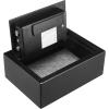 imageAmazon Basics Steel Security Safe and Lock Box with Programmable Electronic Keypad for Valuables Cash Jewelry Documents Black 1 Cubic Foot 169x146x91inches WxDxH01 Cubic Feet