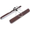 imageAmazon Basics Sturdy Wooden Pants Hangers  Natural 10PackCherry
