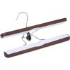 imageAmazon Basics Sturdy Wooden Pants Hangers  Natural 10PackCherry