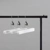 imageAmazon Basics Sturdy Wooden Pants Hangers  Natural 10PackWhite