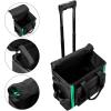 imageAmazon Basics Tool Sling Bag Black 40 Pockets Previously Denali BrandRolling Bag