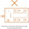 imageAmazon Basics UPS Battery Backup ampamp Surge Protector 400VA255W 6 Outlets Standby Uninterruptible Power Supply for Power Outage Protection Compact BlackStandby