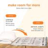 imageAmazon Basics Vacuum Compression Space Saving Storage Bags with Hand Pump for Clothes Packing Pack of 15 Multiple Sizes WhiteLarge
