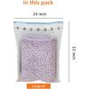 imageAmazon Basics Vacuum Compression Space Saving Storage Bags with Hand Pump for Clothes Packing Pack of 15 Multiple Sizes WhiteLarge