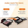 imageAmazon Basics Vacuum Compression Space Saving Storage Bags with Hand Pump for Clothes Packing Pack of 15 Multiple Sizes WhiteMedium