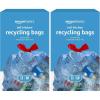imageAmazon Basics Blue Recycling Trash Bags Unscented 13 Gallon 60 count Pack of 160 Count Pack of 2