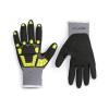 imageAmazon Basics Cut Level A1 Abrasion ANSI Level A4 Impact Protection Gloves with Touch Screen Friendly 15G Sandy Nitrile Palm Pack of 120 Pairs Yellow Size XXSmallXXSmall