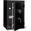 imageAmazon Basics Fire Resistant Security Safe with Programmable Electronic Keypad Secure Valuables and Important Documents 1693quotW x 138quotD x 2598quotH 21 Cubic Feet Black21 Cubic Feet