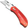 imageAmazon Basics Folding Utility Knife Lightweight Aluminum Body RedRed