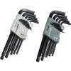 imageAmazon Basics Hex Key Allen Wrench Long Arm Metric and Standard Sizes 26Piece