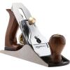 imageAmazon Basics No4 Adjustable Universal Precision Smoothing Bench Hand Plane with 2Inch Blade and Wooden Handles Brown