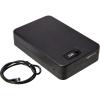 imageAmazon Basics Portable Security Case Lock Box Safe Small Lock Box with Code for College Dorm Room Home Combination Lock XL BlackXXL