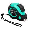 imageAmazon Basics Retractable Tape Measure with Push Button Easy to Use 16 Feet PinkTurquoise