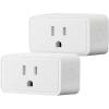 imageAmazon Basics Smart Plug Works with Alexa Only 24 GHz WiFi No Hub Required 4Pack White2 Pack