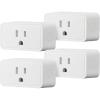 imageAmazon Basics Smart Plug Works with Alexa Only 24 GHz WiFi No Hub Required 4Pack White4 Pack