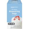 imageAmazon Basics Tall Kitchen Drawstring Trash Bags Clean Fresh Scent 13 Gallon 45 Count Previously SolimoClean Fresh