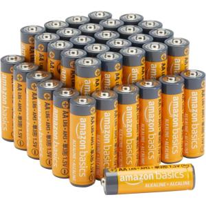 imageAmazon Basics 20Pack AA Alkaline HighPerformance Batteries 15 Volt 10Year Shelf Life36 Count AALR6
