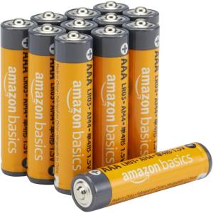 imageAmazon Basics AAA Alkaline HighPerformance Batteries 15 Volt 10Year Shelf Life 8 count Pack of 112 Count Pack of 1