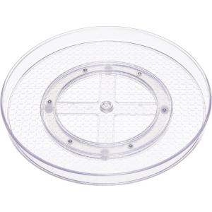 imageAmazon Basics Clear Lazy Susan Turntable Organizer 12Inch 2Pack12 Diameter  2Pack
