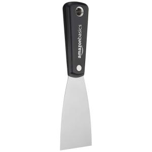imageAmazon Basics Flex Nylon Handle Putty Knife Scraper with Carbon Steel Blade 2quot2  one pack