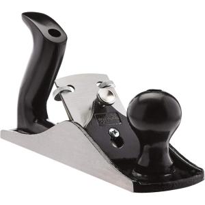 imageAmazon Basics Woodworking Hand Planer  No4 Adjustable Bench Plane with 2Inch Blade for Wood Smoothing GreyBlack